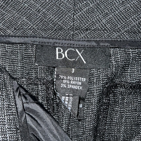 BCX dark grey dress pants for suit, size 3 juniors - Picture 6 of 8